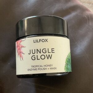 Lil fox Jungle Glow Enzyme Polish + Mask organic  - Sold out in stores 3.4 oz.